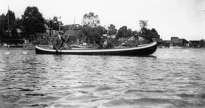 Boat on Lake Ontario