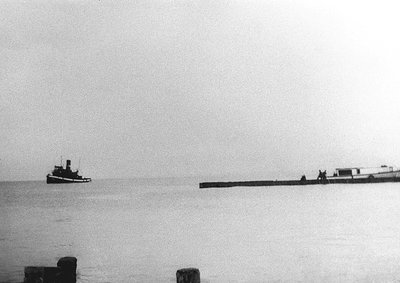 Bronte Pier and Tugboat