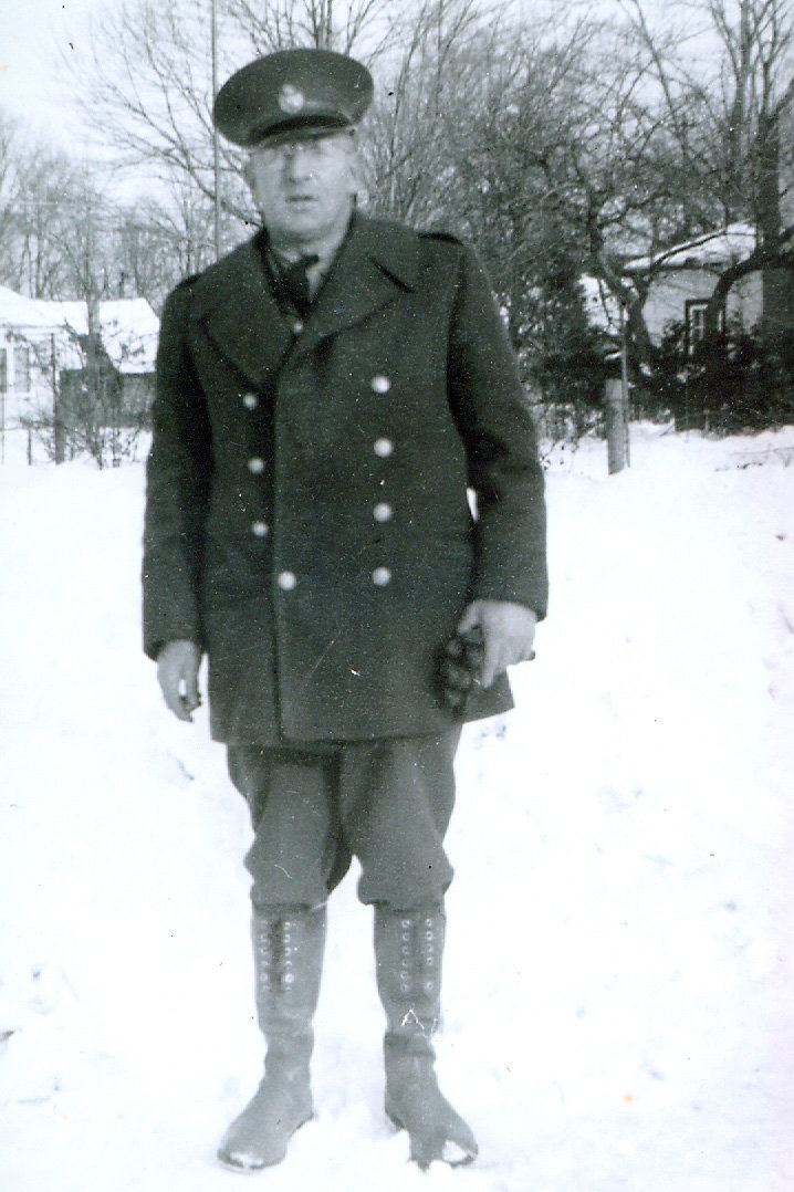 Dudley Hitchcox as the Game Warden. Courtesy of Mary (Midge) Philbrook