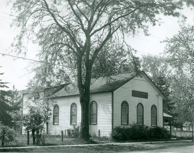 Bronte Baptist Church. Courtesy of the Oakville Historical Society