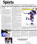 Rangers top rival Georgetown to claim Richard Bell crown