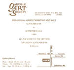 Invitation: 2nd Annual Juried Exhibition