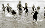 Children playing at Bronte Beach