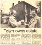 Town owns estate