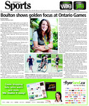 Boulton shows golden focus at Ontario Games