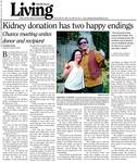 Kidney donation has two happy endings