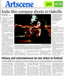 Indie film company shoots in Oakville