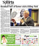 Baseball hall of famer visits Abbey Park