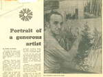 Portrait of a generous artist