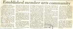 Established member of arts community