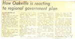 How Oakville is reacting to regional government plan