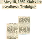 May 10, 1954: Oakville swallows Trafalgar