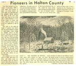 Pioneers in Halton County