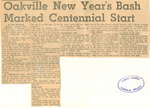 Oakville's New Year's bash marked centennial start