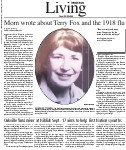 Mom wrote about Terry Fox and the 1918 flu