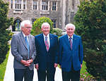 Prof. Phil Sullivan, Astronaut Fred Haise, John Barry French