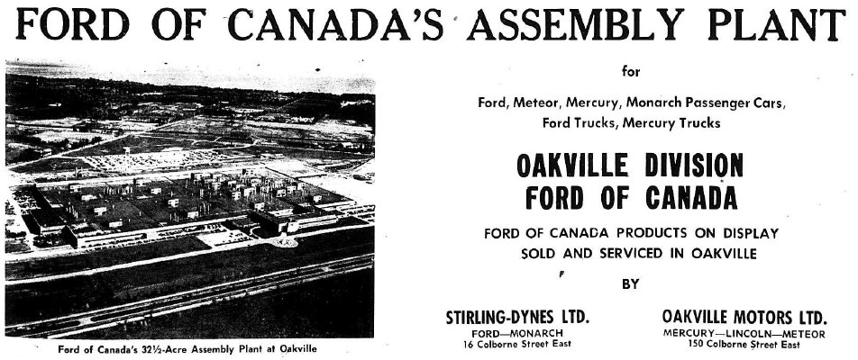 Ford of canada oakville assembly plant #9
