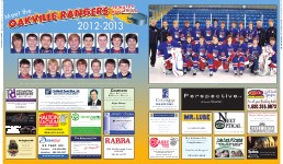 Meet the Oakville Rangers '98 Major Bantam AA: 2012-2013