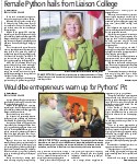 Would-be entrepreneurs warm up for Pythons' Pit