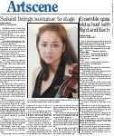 Soloist brings romance to stage: on the cello