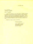 Letter of thanks to Flintkote Company of Canada Ltd. from Oakville Art Society