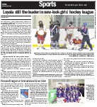 Loyola still the leader in new-look girls' hockey league