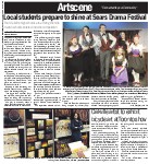 Local students prepare to shine at Sears Drama Festival