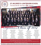 St. Mildred's-Lightbourn School: The Educational Journey of Her Lifetime, Congratulations Class of 2014