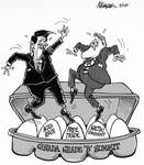 Steve Nease Editorial Cartoons: Canada's Grade 'B' Summit