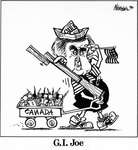 Steve Nease Editorial Cartoons: G.I. Joe (Clark)