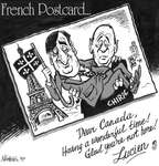 Steve Nease Editorial Cartoons: French Postcard