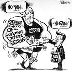 Steve Nease Editorial Cartoons: No Pain, No Gain!