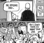 Steve Nease Editorial Cartoons: Take Your Kid to Work Day