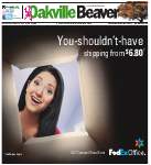 Oakville Beaver, 30 Oct 2014