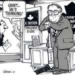 Steve Nease Editorial Cartoons: Ken Dryden Thinking