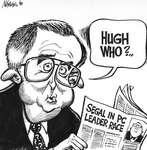 Steve Nease Editorial Cartoons: Hugh Segal in PC Leader Race