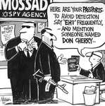 Steve Nease Editorial Cartoons: Mossad Spies