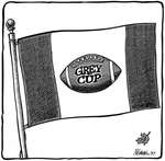 Steve Nease Editorial Cartoons: Grey Cup