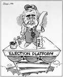 Steve Nease Editorial Cartoons: Election Platform