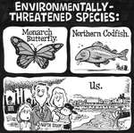 Steve Nease Editorial Cartoons: Environmentally Threatened Species