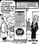 Steve Nease Editorial Cartoons: Toll Booth Slot Machine