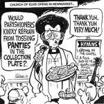 Steve Nease Editorial Cartoons: Church of Elvis