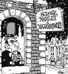 Steve Nease Editorial Cartoons: Scrooge, Marley, & Mazankowski