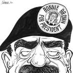 Steve Nease Editorial Cartoons: Bonnie Brown for President