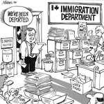 Steve Nease Editorial Cartoons: Marchi's Been Deported