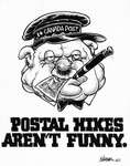 Steve Nease Editorial Cartoons: Postal Hikes Aren't Funny