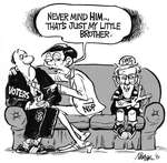 Steve Nease Editorial Cartoons: Audrey's Little Brother
