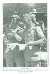 Maj. Peter R. Bingham and Maj. Chris Vokes (July 1943)