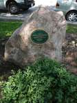 Morgan's Green boulder in memory of Bill Morgan