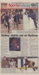 Bailey : sights set on Sydney